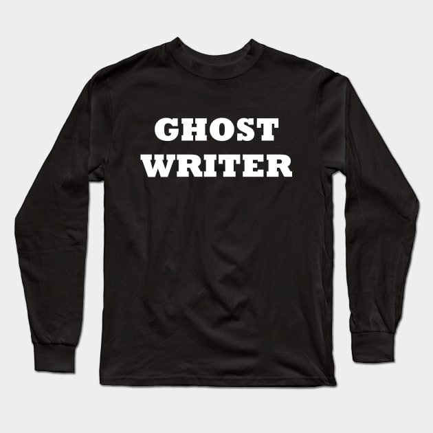 Ghost Writer Long Sleeve T-Shirt by EpicEndeavours